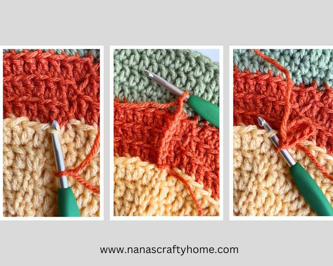 Crochet Lion's Mane process