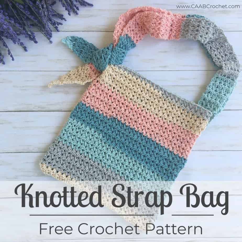 Knotted Strap Bag by CAAB Crochet