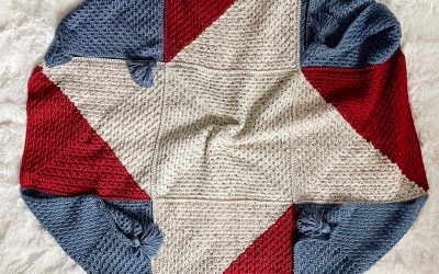 Star Granny Square Blanket | Patchwork Granny Square Throw