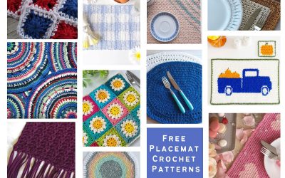 20+ Free Crochet Placemat Patterns for your Home Decor!