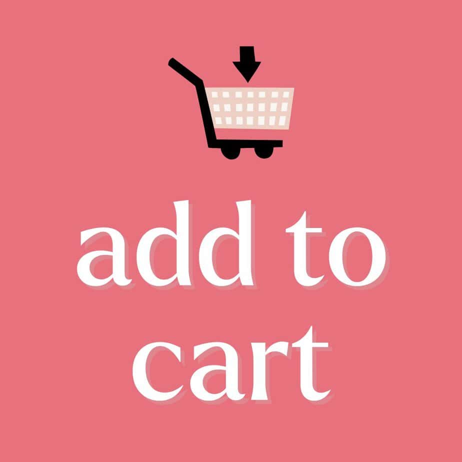 add to cart shopping button