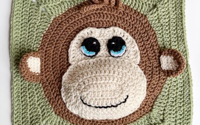 Monkey Free Crochet Pattern | Wildlife Animal CAL Part 8
