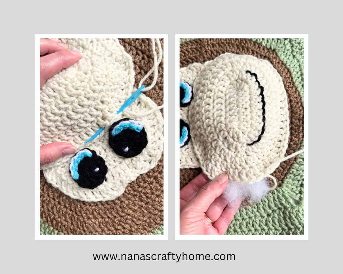 monkey square stuffing process