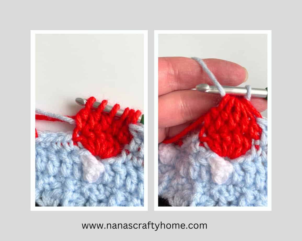 mushroom stitch border