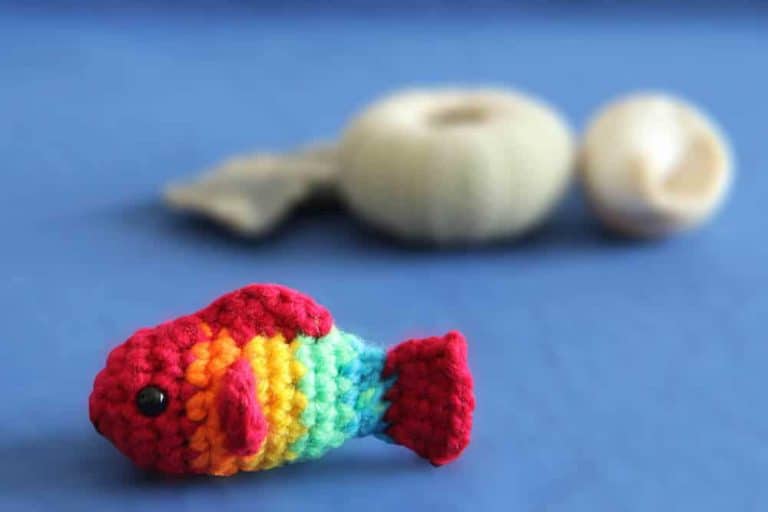 No sew crochet fish pattern