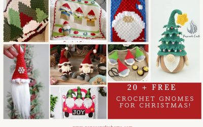 20+ Crochet Gnome Patterns for Christmas