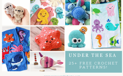 Free Crochet Sea Creatures Patterns | Under the Sea Crochet!