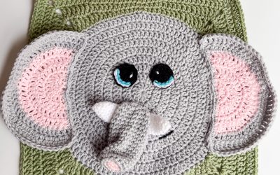 Free Crochet Elephant Pattern | Wildlife Animal CAL Part 9