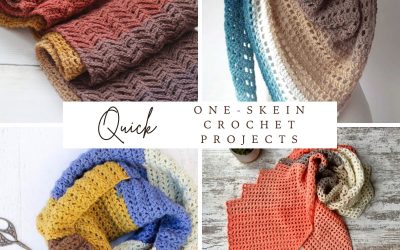 Quick Crochet Projects Made with One Skein!