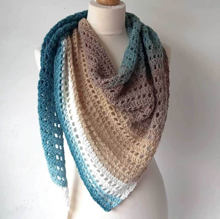 One Skein Shawl by Annie Design Crochet