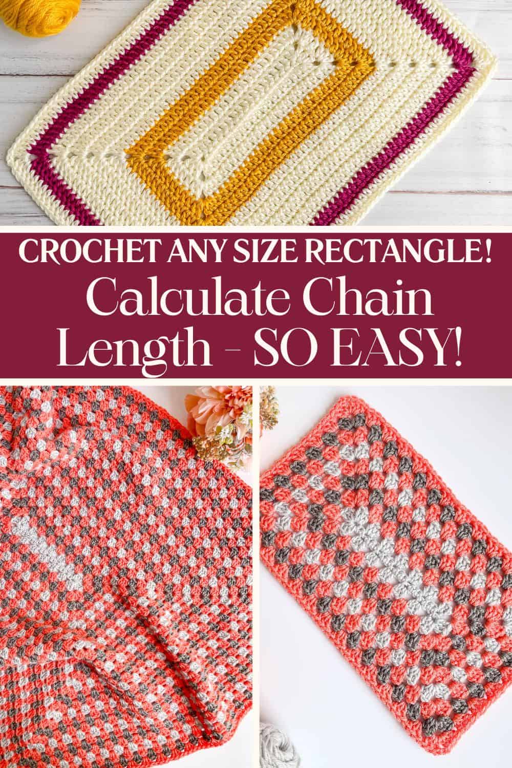 Crochet Rectangle tutorial