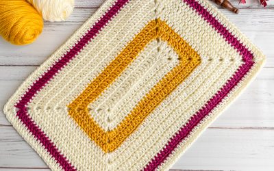 Crochet Rectangle Blanket in ANY size! So Easy!