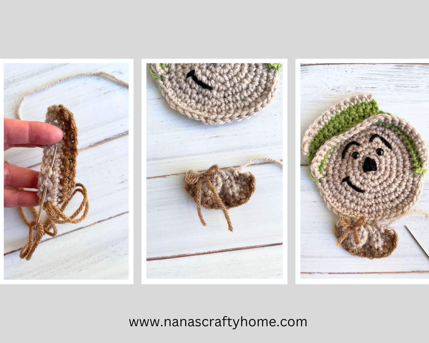 How to make the scarecrow neck piece