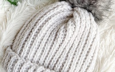 Bulky Crochet Hat Pattern from a Rectangle