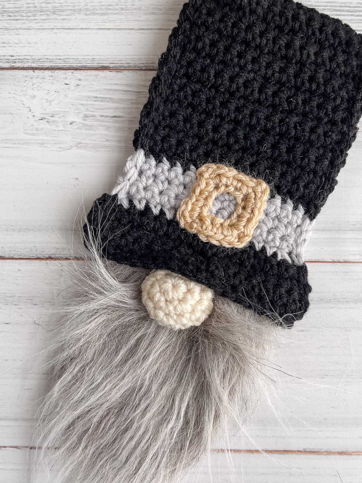 Pilgrim Gnome Bottle Topper sewing panels