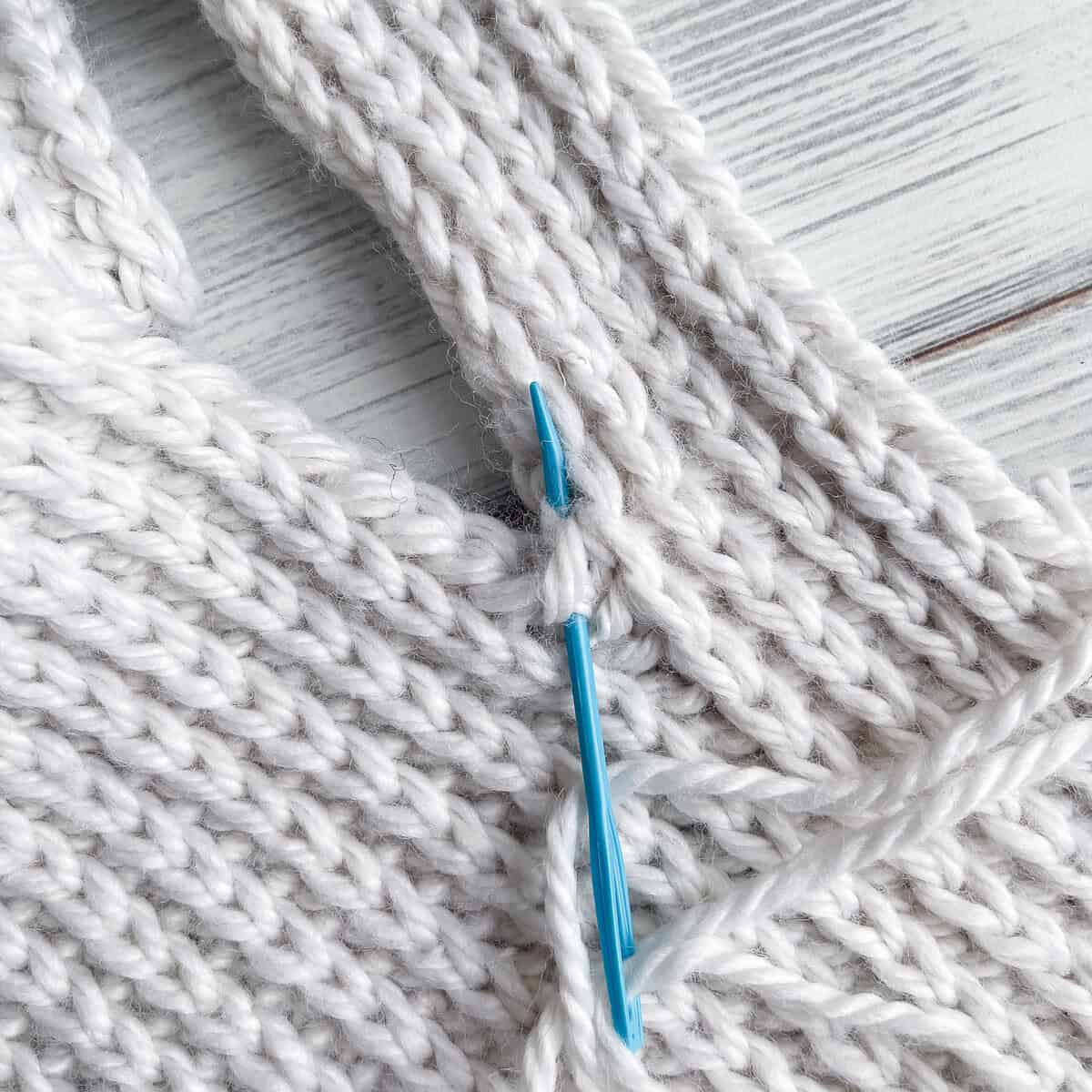 Cherish super scarf reinforcing arm holes