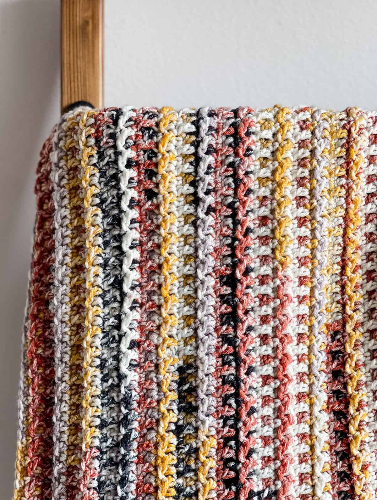 Crochet rectangle blanket free crochet pattern