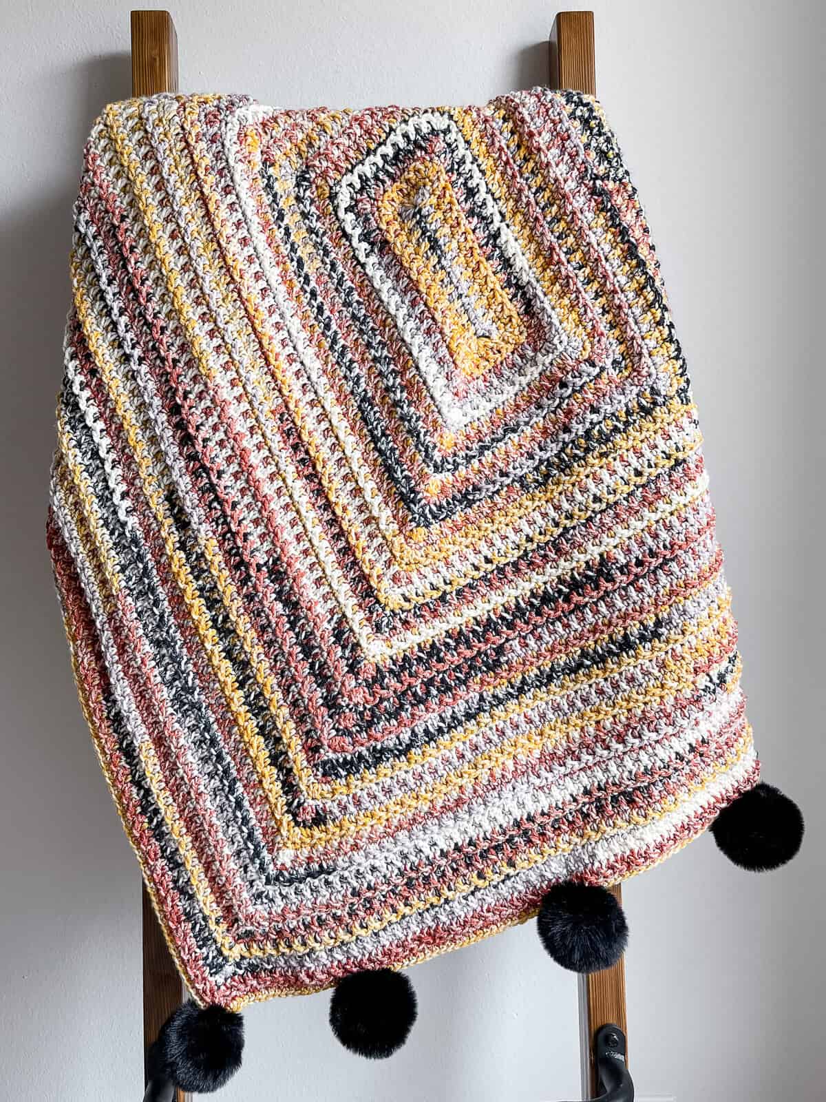 Sunrise Serenade Throw free crochet pattern