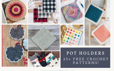 Easy Modern Free Crochet Potholder Patterns