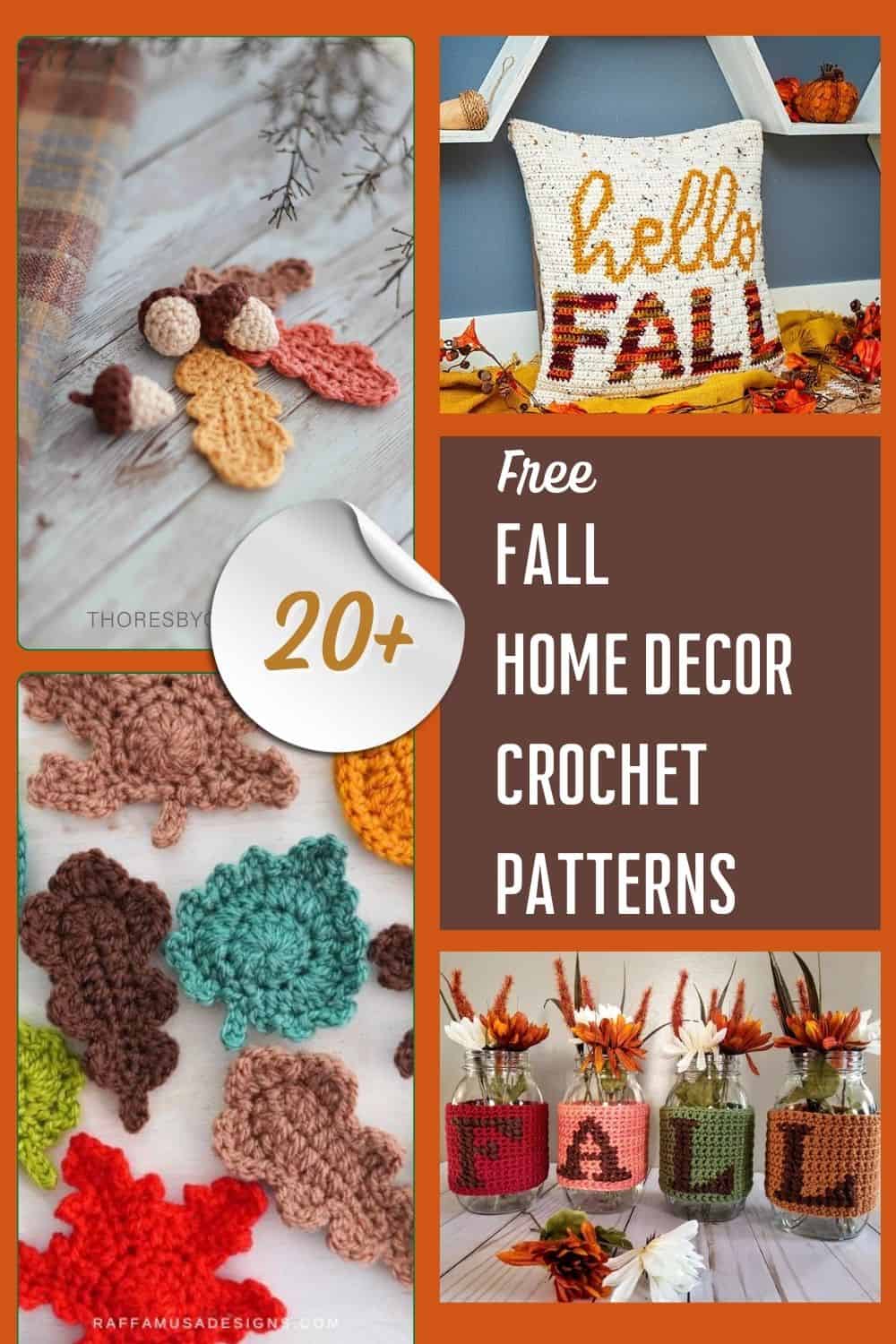 Fall Crochet Patterns for your home!