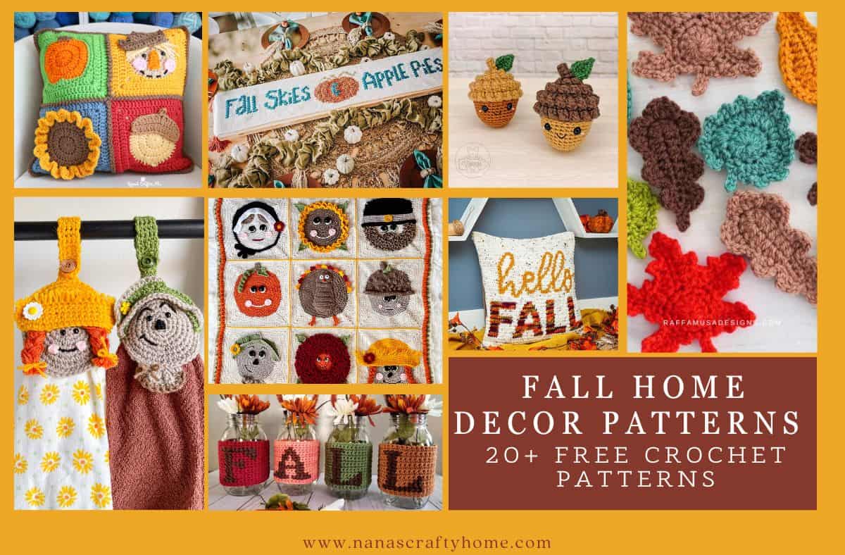Fall Crochet Patterns for your home!