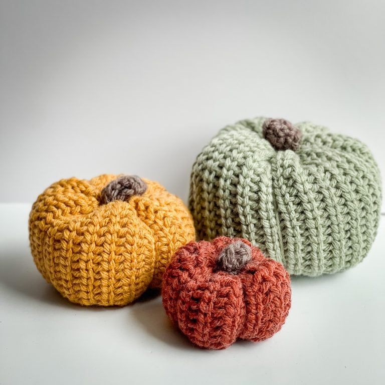 Free Rustic Bulky Pumpkin Crochet Pattern