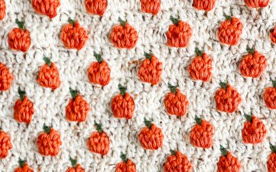 Crochet Pumpkin Stitch Pattern Tutorial