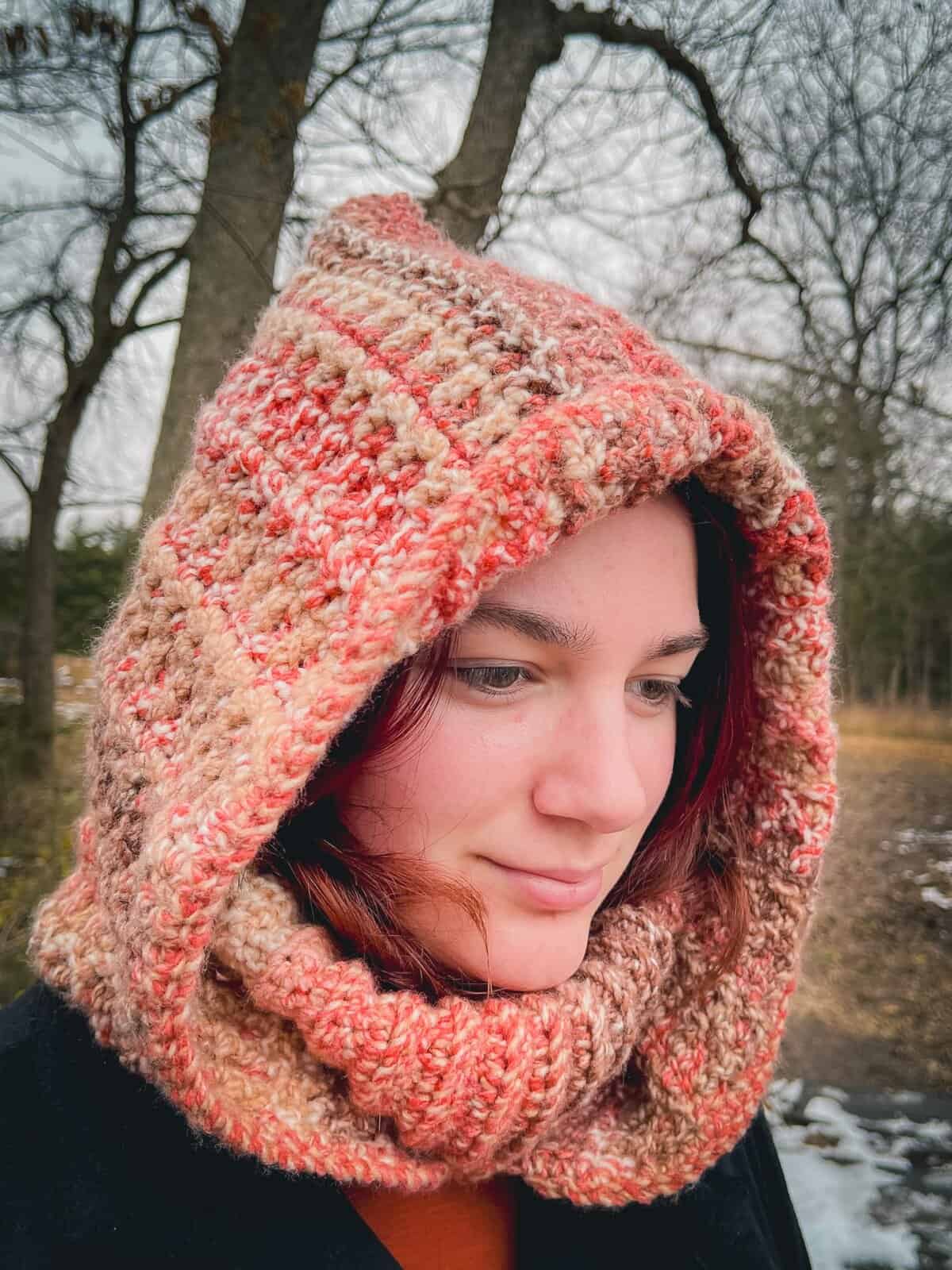 Crochet Hooded Cowl Bulky Hood Free Crochet Pattern crochet-hooded-cowl-bulky-hood-free-crochet-pattern