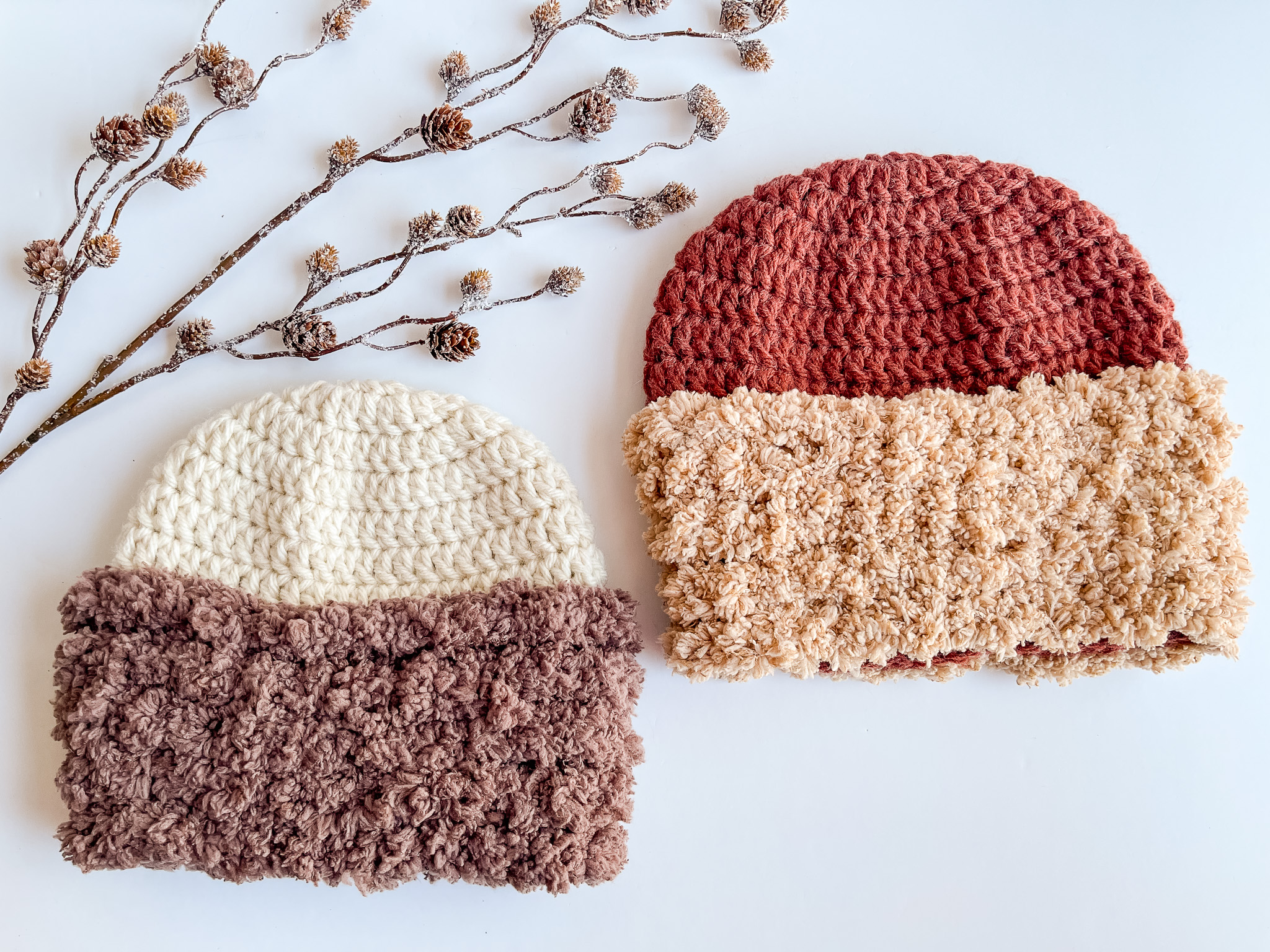 Crochet Sherpa Hat patterns