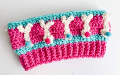 Easter Bunny Hop Headband — Free Crochet Bunny Headband Pattern