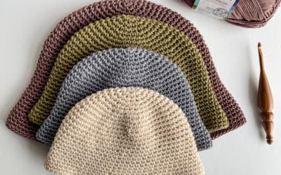 The Essential Basic Bucket Hat free crochet pattern