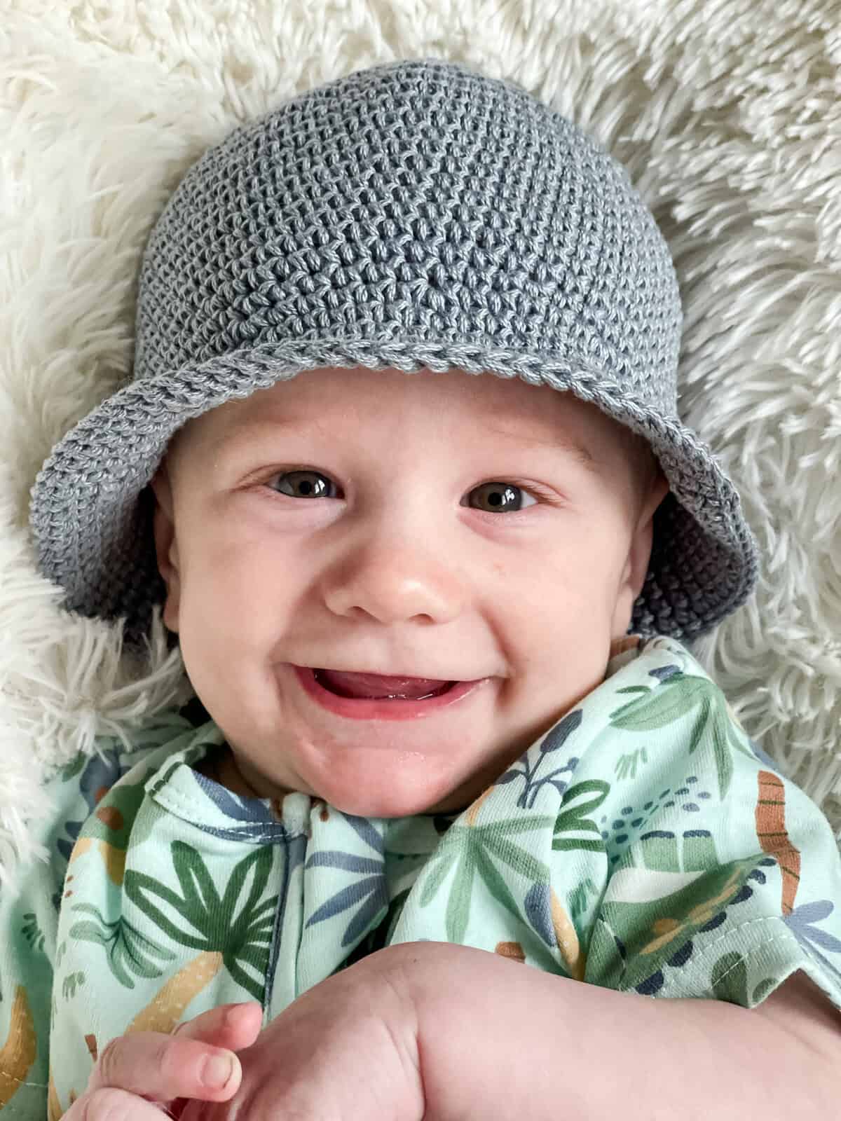 Basic Summer Bucket Hat toddler size