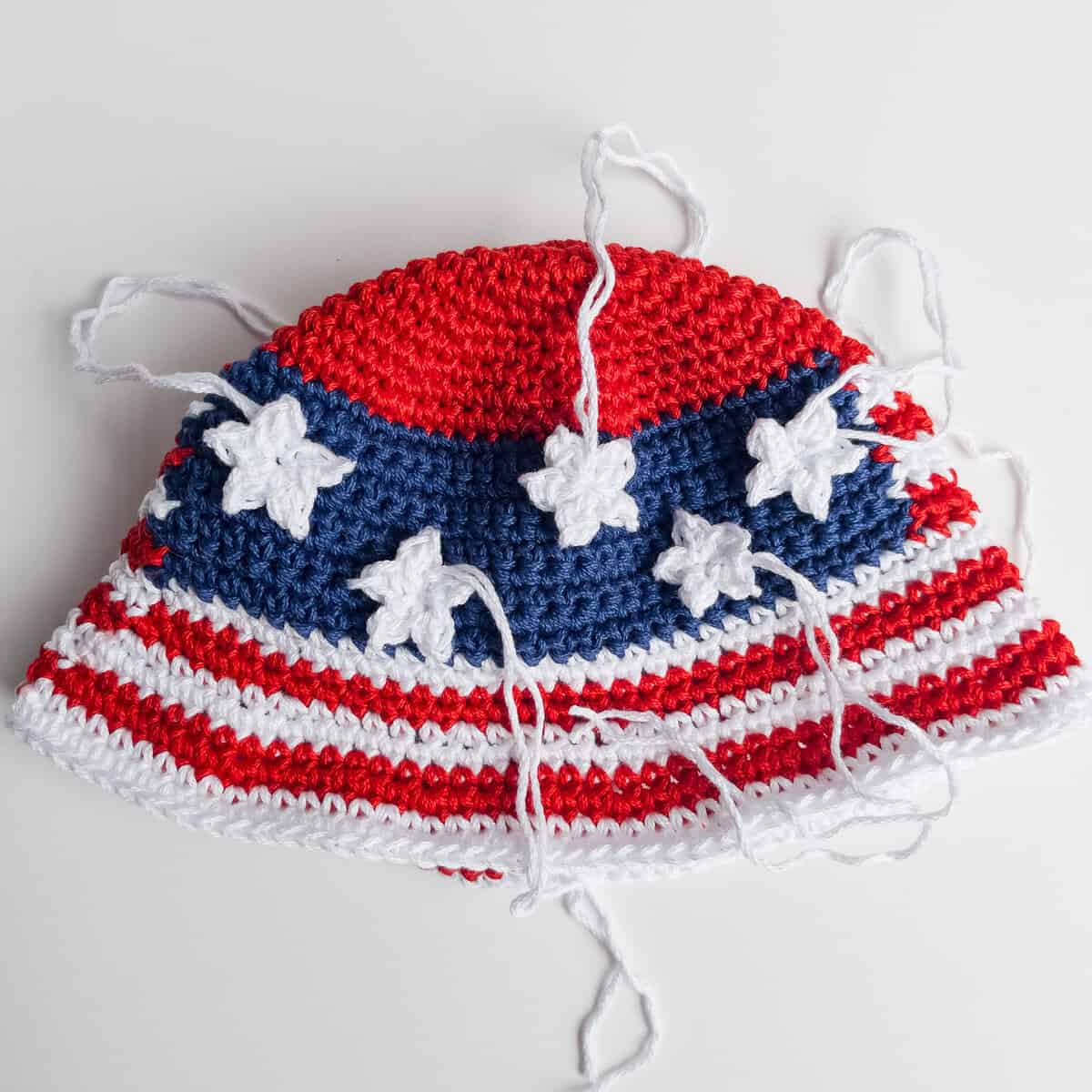 American Flag Hat Mini star applique option
